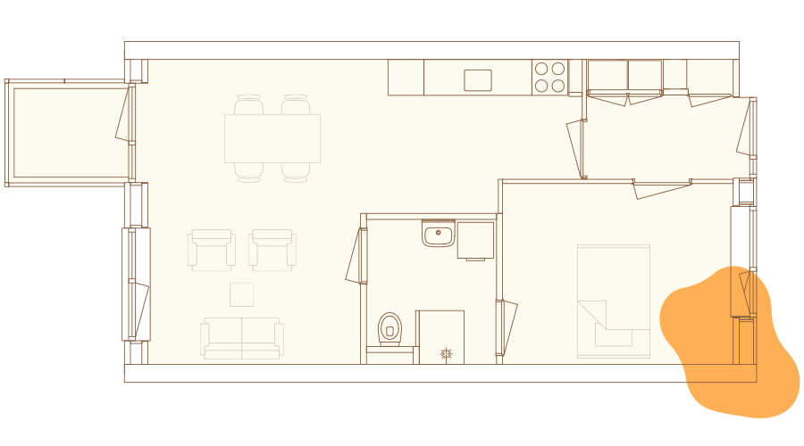 Plattegrond Appartement